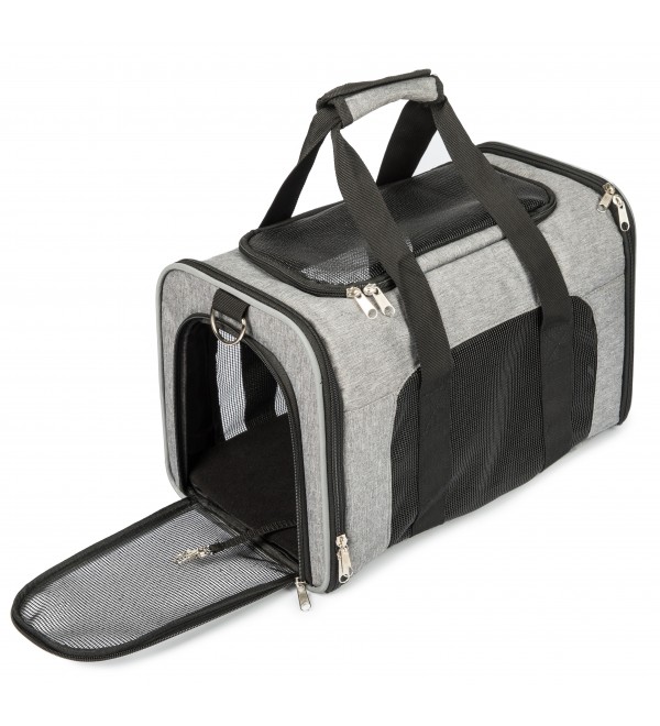 Basic Gray Dog Bag