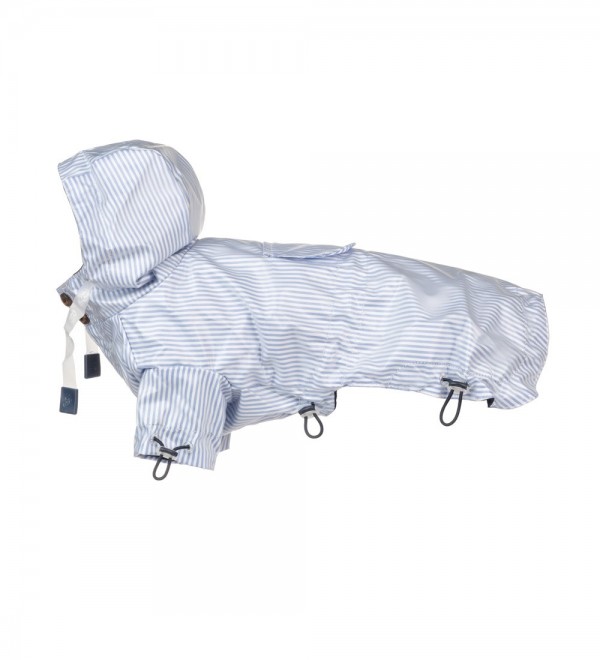 Waterproof dog raincoat Favola Stripes