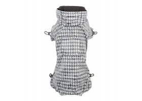 Favola Houndstooth Raincoat