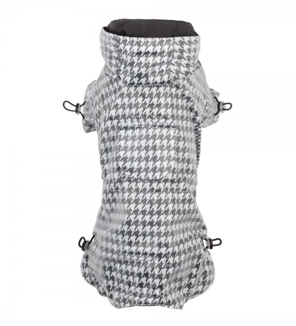 Favola Houndstooth Raincoat