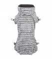 Favola Houndstooth Dog Raincoat
