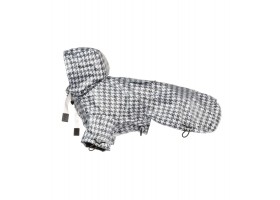 Favola Houndstooth Dog Raincoat