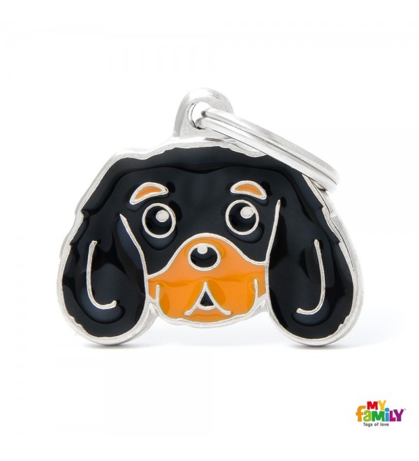 Chapa Friends Cavalier Negro y Castaño