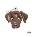 Dog Tag Friends Chocolate Labrador