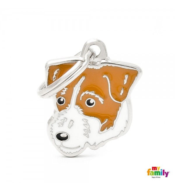 Dog tag Friends Jack Russell Broken