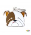 Bulldog English Friends Plate