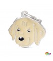 Friends Golden Retriever Badge