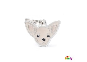 Dog Tag Friends Cream Chihuahua New