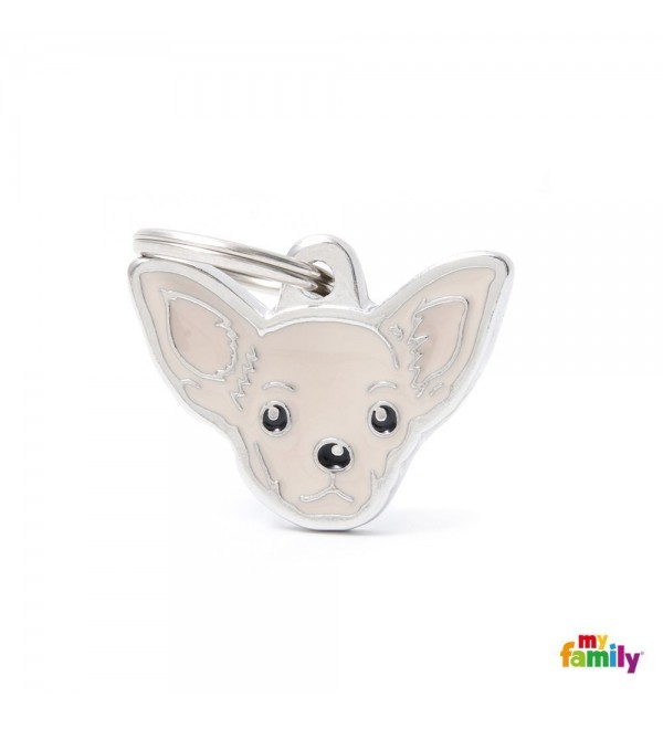 Dog Tag Friends Cream Chihuahua New