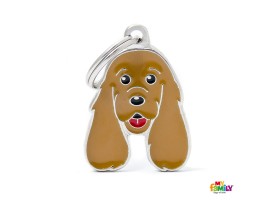 Friends Golden Cocker Spaniel Badge