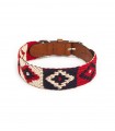 Collar Leather Dog Peruvian Indian