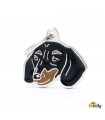 Black Dachshund Friends Dog Tag New