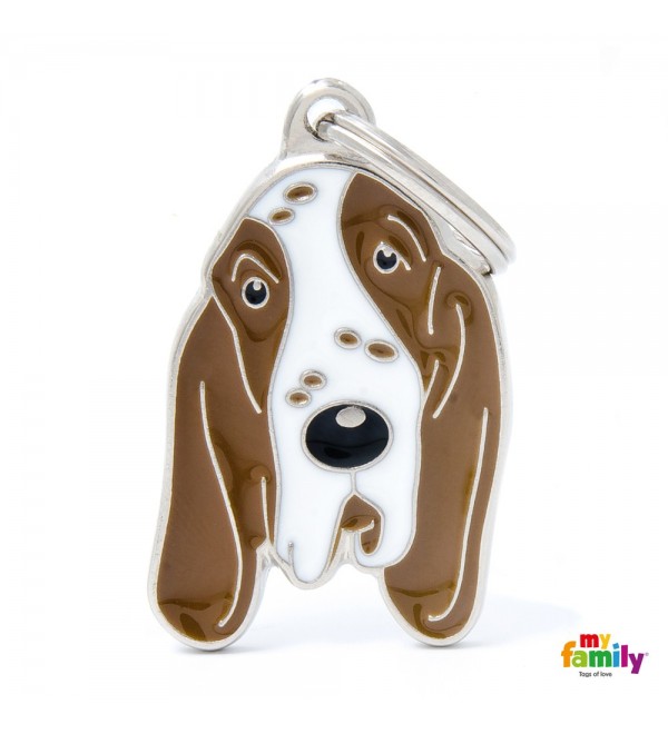 Chapa Perro Friends Braco Italiano translates to "Dog Tag Friends Italian Pointer."
