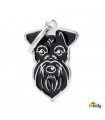 Black Schnauzer Friends Dog Tag