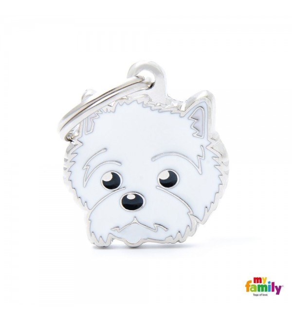 West Highland Terrier Friends Dog Tag
