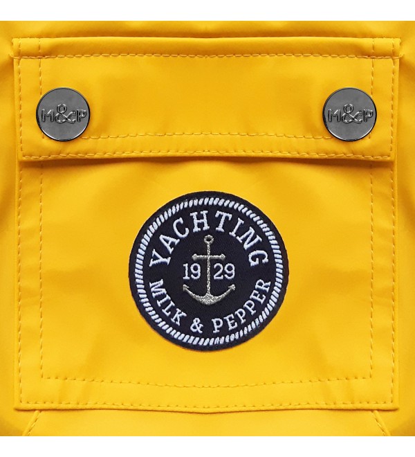 Waterproof dog raincoat Babord Yellow