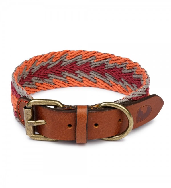 Collar para Perro Peruvian Flecha Naranja