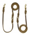 Multiposition Leash (x3) Butter Olive Tree