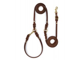 Multiposition Leash (x3) Butter Olive Tree