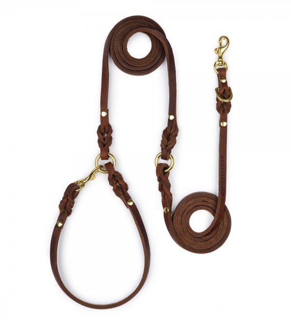 Multiposition Leash (x3) Butter Classic Brown