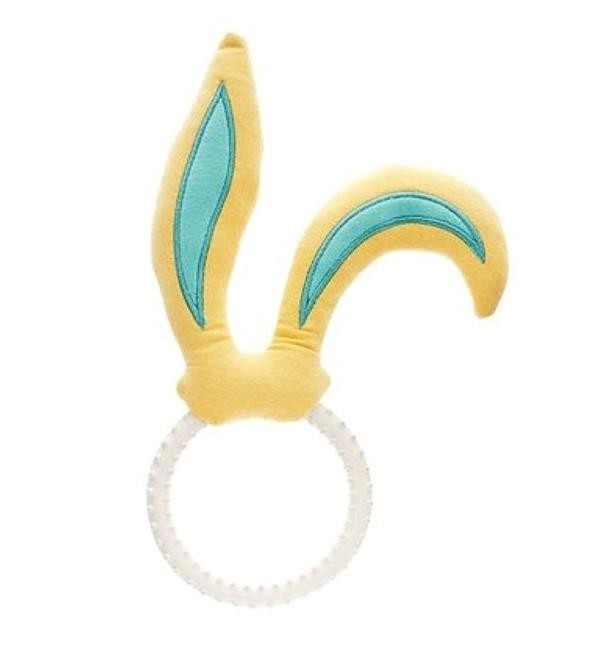 Yellow Rabbit Ring Toy