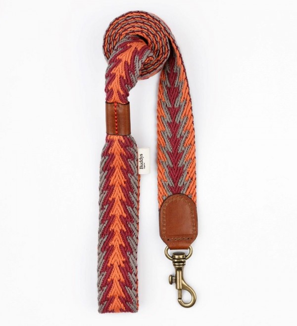 Peruvian Leash Orange Arrow