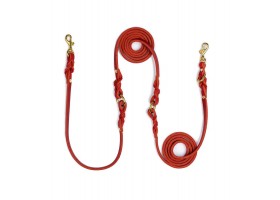 Multiposition Leash (x3) Butter Chili Red