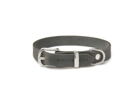 Collar de Cuero para Perros - Butter Timeless Grey