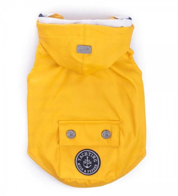Waterproof dog raincoat Babord Yellow