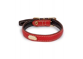 Collar Dog La Cinopelca Flat Red