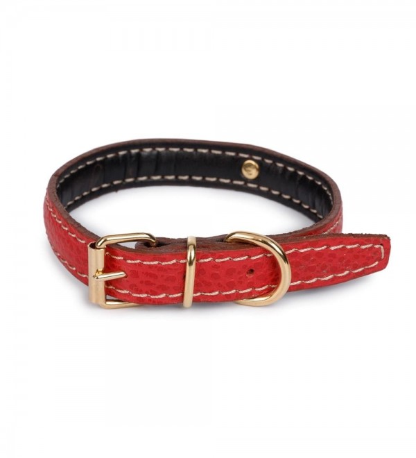Collar Dog La Cinopelca Flat Red