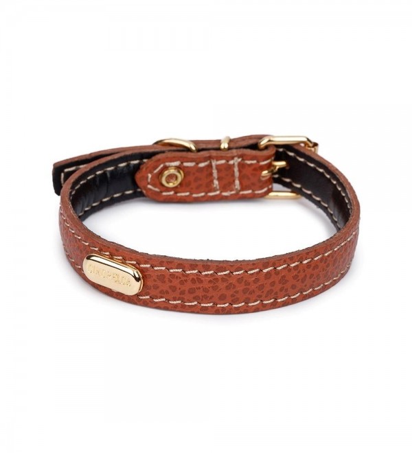 Collar Perro La Cinopelca Plano Camel