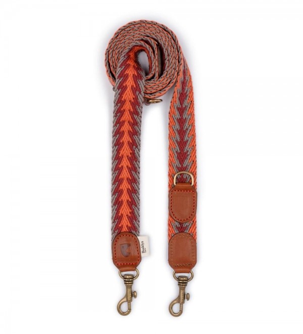 Peruvian Arrow Multiposition Leash Orange