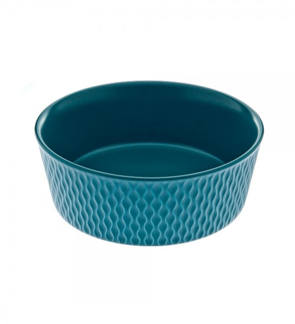 Feeder and Waterer for dogs - Galatea Blue Ceramic