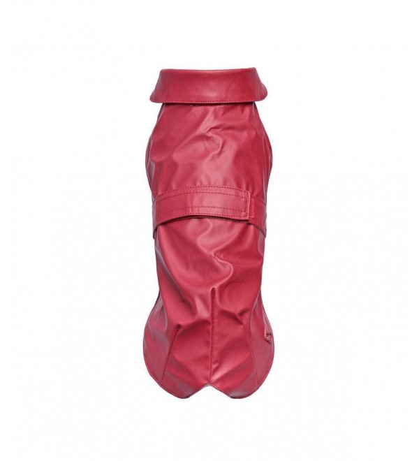 Red Pocket Dog Raincoat