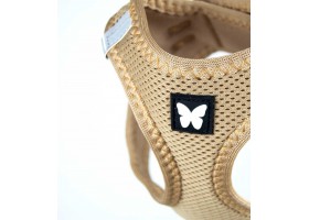 Mesh Beige Dog Harness