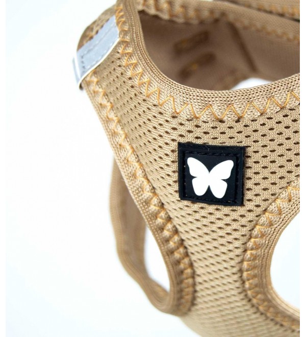 Mesh Beige Dog Harness