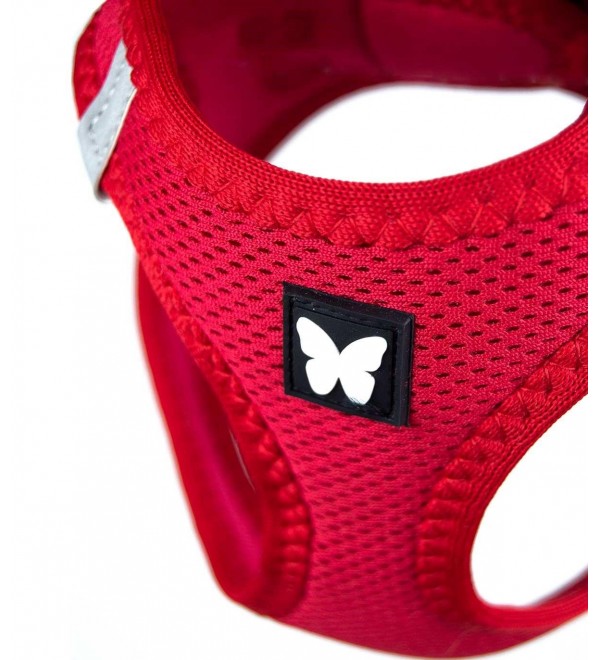 Red Mesh Dog Harness
