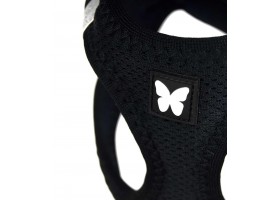 Black Mesh Dog Harness