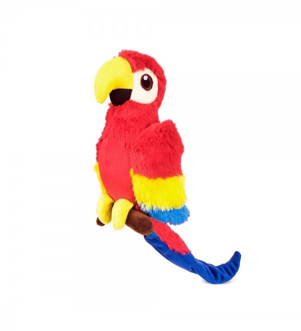 Stuffed Parrot P.L.A.Y.