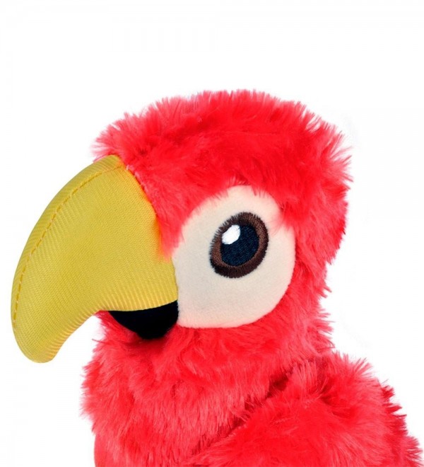 Stuffed Parrot P.L.A.Y.