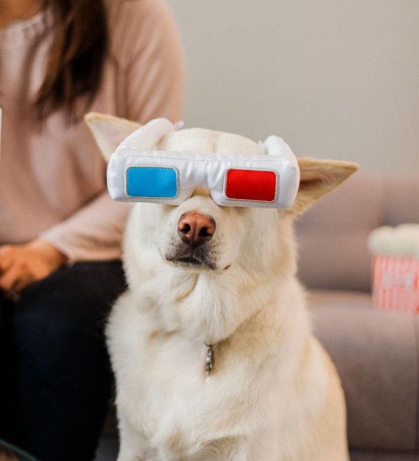 Peluche Gafas 3D