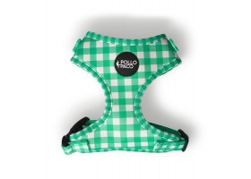 Dog Harness Vichy Green
