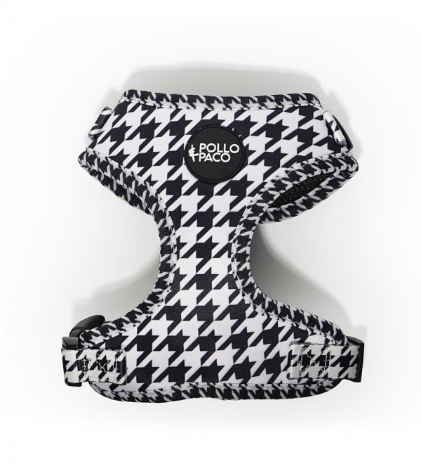 Houndstooth Dog Harness