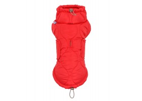 Dog coat - Puffer in Red