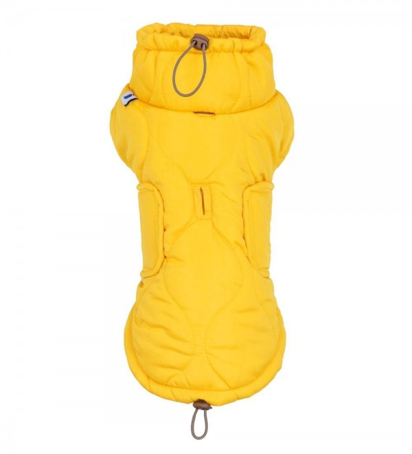 Dog coat - Puffer in Yellow