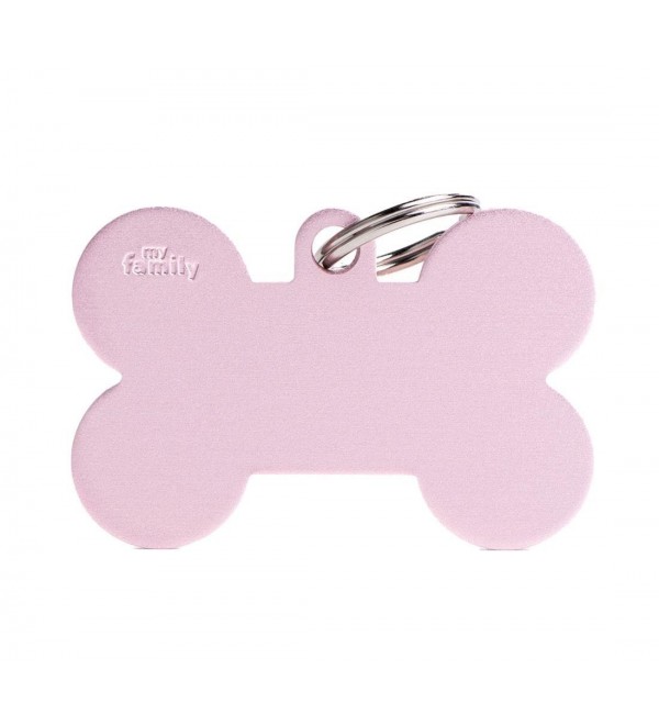 Dog Tag Basic Pink Bone