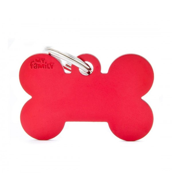 Dog Tag Basic Red Bone