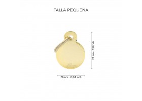 Golden Circle Basic Dog Tag