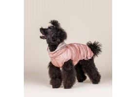 Waterproof dog coat Cristallo Pink